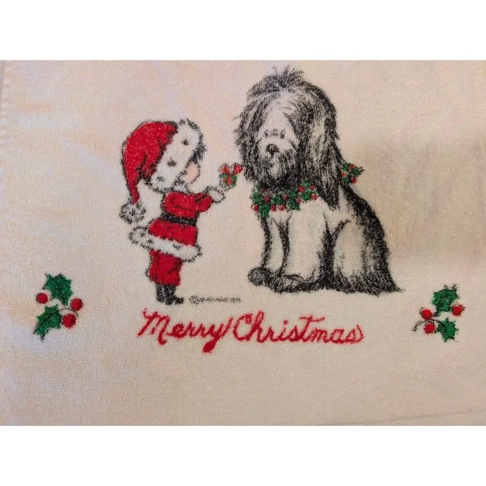 Seasonal Vintage Kitchen Towels Christmas Halloween Cotton